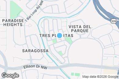 Map image of the property - 10605 Stanley Dr NW