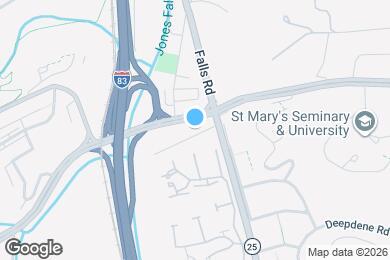 Map image of the property - 1211 W Northern Pkwy