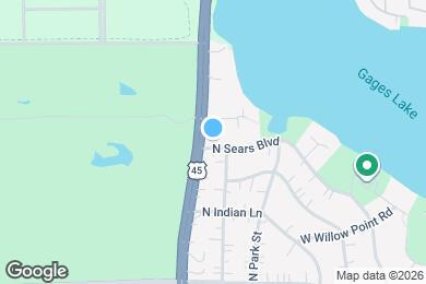 Map image of the property - 33451 N Sears Blvd