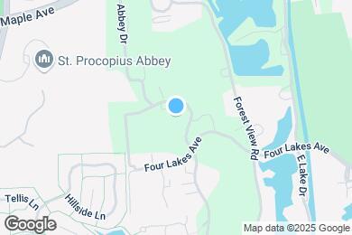 Map image of the property - 5820 Oakwood Dr
