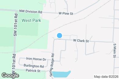 Map image of the property - 630 W Clark St