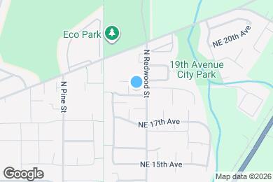 Map image of the property - 1442 NE 18th Pl