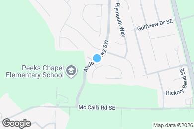 Map image of the property - 3116 Baywood Ct