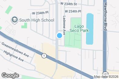 Map image of the property - 23500 Anza Ave