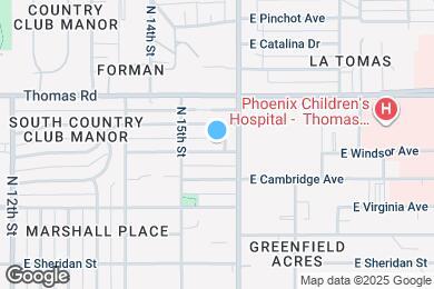 Map image of the property - 1530 E Windsor Ave