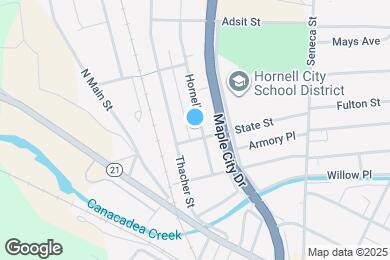 Map image of the property - 128 Hornell St