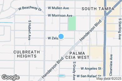 Map image of the property - 4024 W Zelar St