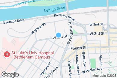 Map image of the property - 444 W 3rd St