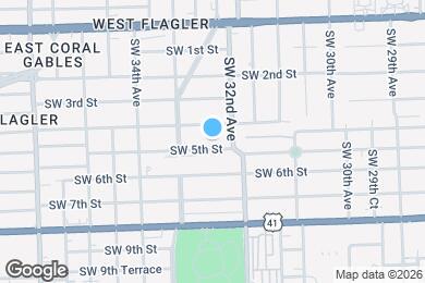 Map image of the property - 3245 SW 5th St