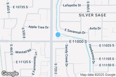 Map image of the property - Silver Pines