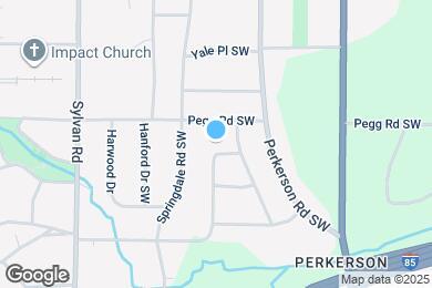 Map image of the property - 2431 Baxter Rd SW