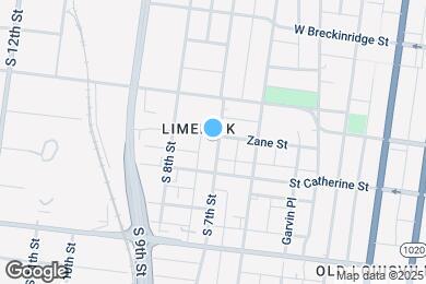 Map image of the property - 1036 S 7th St