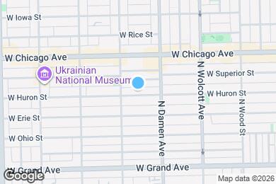 Map image of the property - 2034 W Huron St