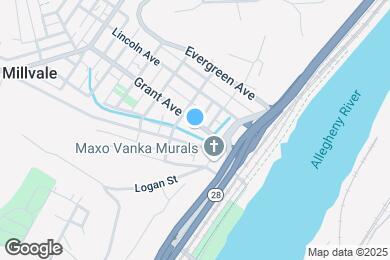 Map image of the property - 127 Grant Ave