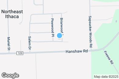 Map image of the property - 104 Briarwood Dr