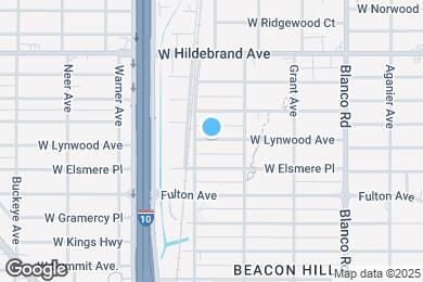 Map image of the property - 1133 W Lynwood Ave