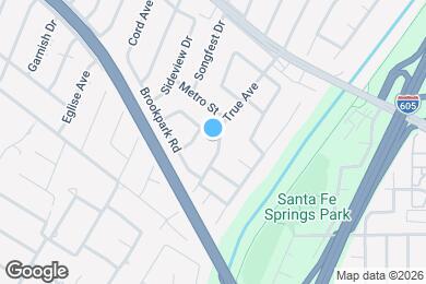 Map image of the property - 9419 True Ave