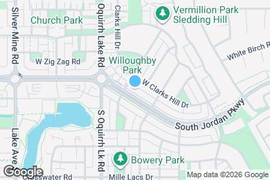 Map image of the property - 4482 S Jordan Pkwy W