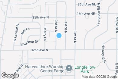 Map image of the property - 3225 2nd St N