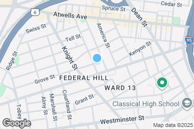 Map image of the property - 124 Vinton St, 2