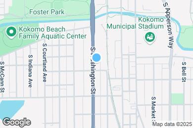 Map image of the property - 610 S Washington St