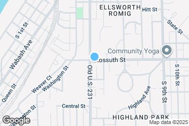 Map image of the property - 703 S 4th St
