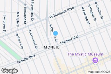 Map image of the property - 1220 N Cordova St