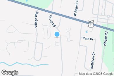 Map image of the property - 156 Excell Rd