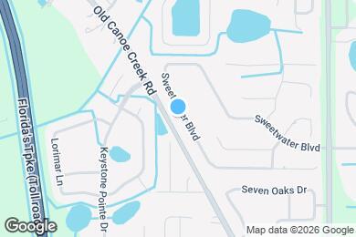 Map image of the property - 2388 Sweetwater Blvd