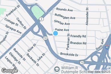 Map image of the property - 120 Pontiac Ave