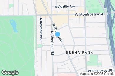 Map image of the property - 4236 N Broadway