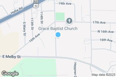 Map image of the property - 1637 115th St