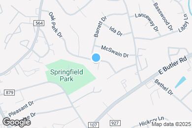 Map image of the property - 140 Oak Park Dr