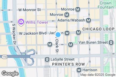 Map image of the property - 347 S Clark St