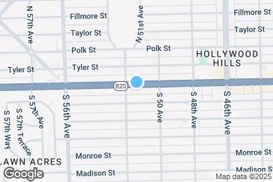 Map image of the property - 5112 Hollywood Blvd