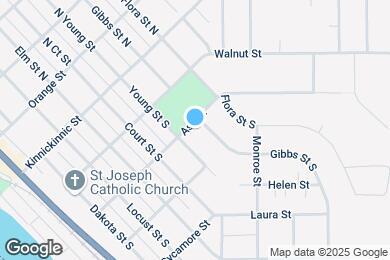 Map image of the property - 665 Ash St