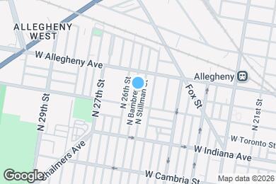 Map image of the property - 3129 N Bambrey St