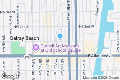Map image of the property - 104 NE 4th Ave