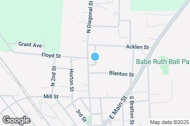 Map image of the property - 105 Wilkerson St
