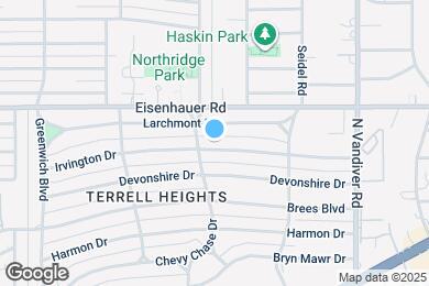 Map image of the property - 309 Irvington Dr