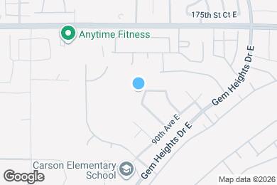 Map image of the property - 18008 89th Ave E