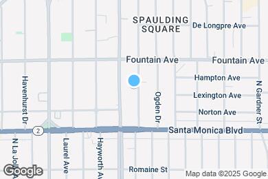 Map image of the property - 1201 N Orange Grove Ave