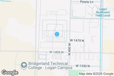 Map image of the property - 484 W 1490 N