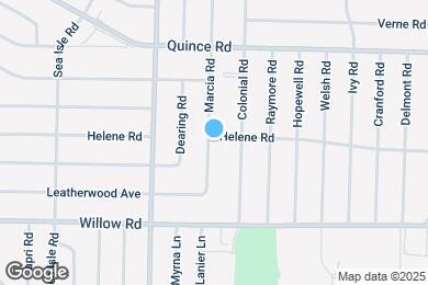 Map image of the property - 1586 Marcia Rd