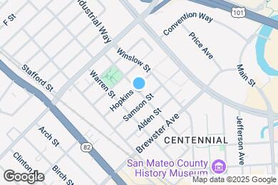 Map image of the property - 924 Allerton St
