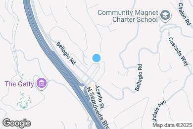 Map image of the property - 855 Moraga Dr