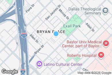 Map image of the property - 3030 Bryan St