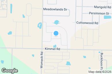 Map image of the property - 920 Sassafras Ln