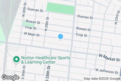 Map image of the property - 2708 W Main St