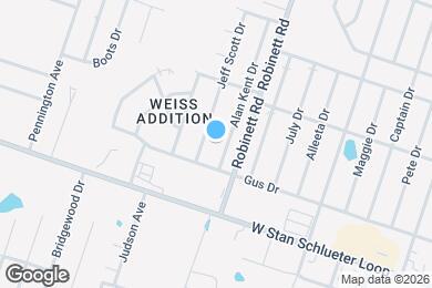 Map image of the property - 4503 Alan Kent Dr